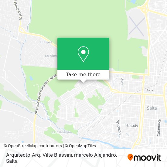 Arquitecto-Arq. Vilte Biassini, marcelo Alejandro map