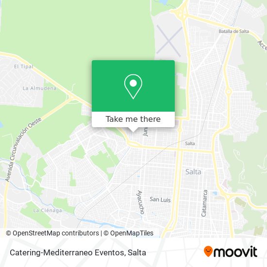 Catering-Mediterraneo Eventos map