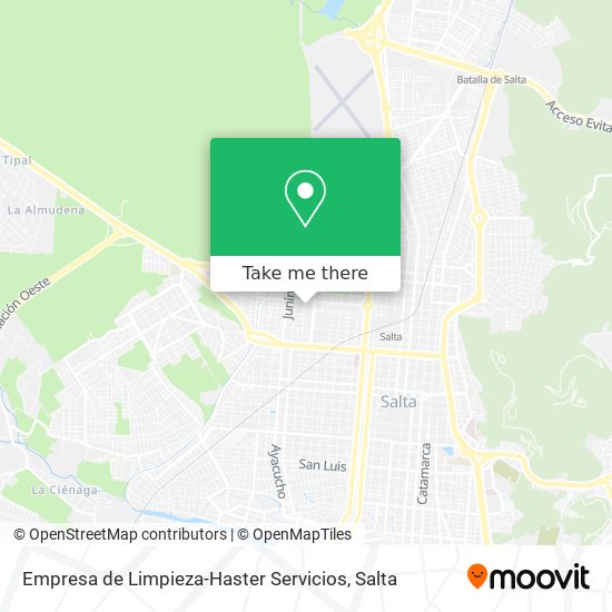 Empresa de Limpieza-Haster Servicios map