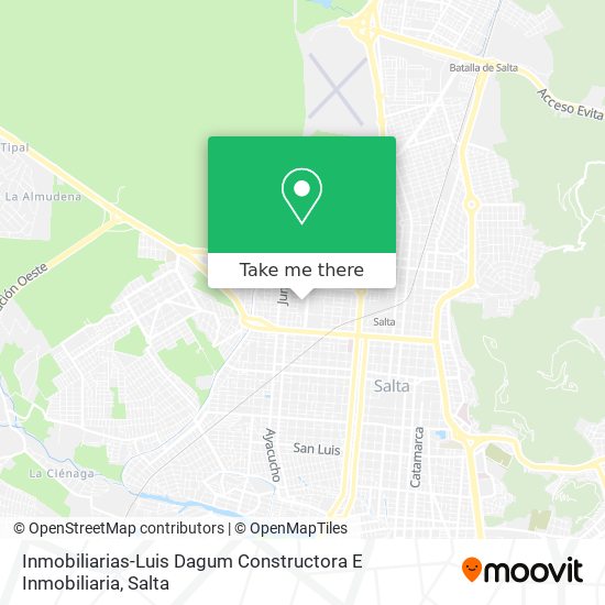 Inmobiliarias-Luis Dagum Constructora E Inmobiliaria map