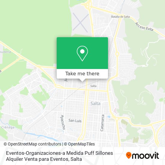 Eventos-Organizaciones-a Medida Puff Sillones Alquiler Venta para Eventos map
