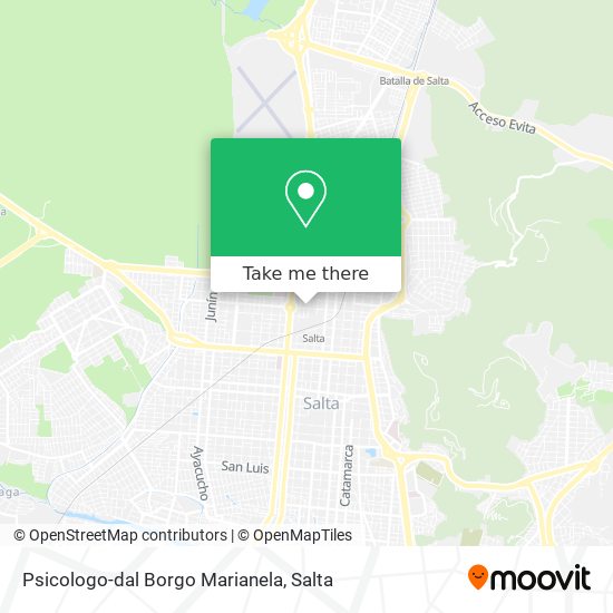 Psicologo-dal Borgo Marianela map