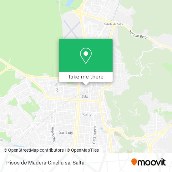 Pisos de Madera-Cinellu sa map