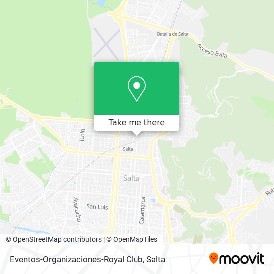 Mapa de Eventos-Organizaciones-Royal Club