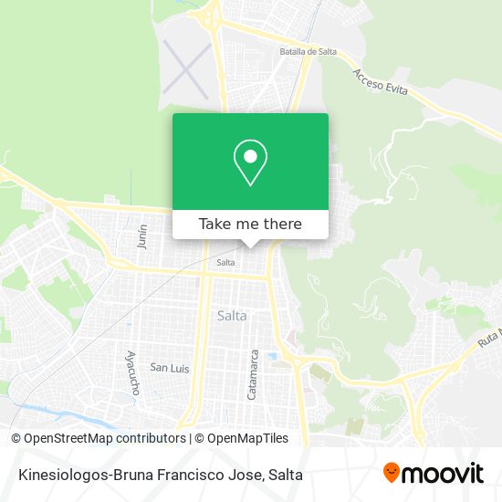 Mapa de Kinesiologos-Bruna Francisco Jose