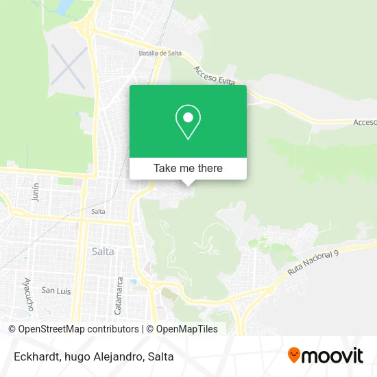 Eckhardt, hugo Alejandro map
