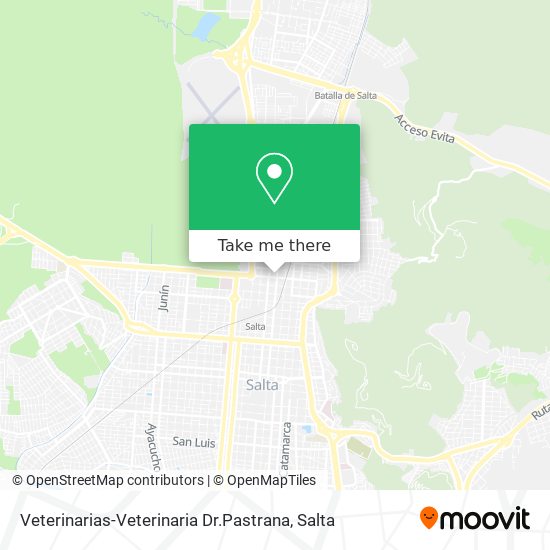 Mapa de Veterinarias-Veterinaria Dr.Pastrana