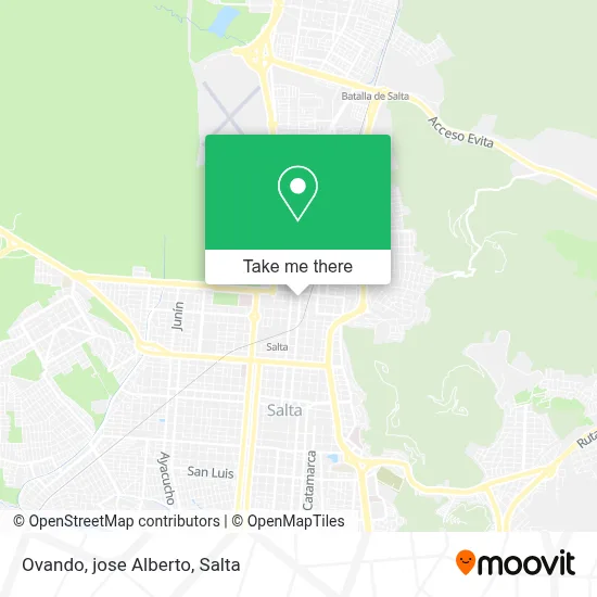 Ovando, jose Alberto map