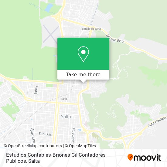 Mapa de Estudios Contables-Briones Gil Contadores Publicos