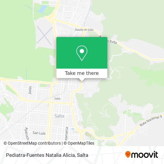 Mapa de Pediatra-Fuentes Natalia Alicia