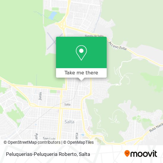 Peluquerias-Peluqueria Roberto map