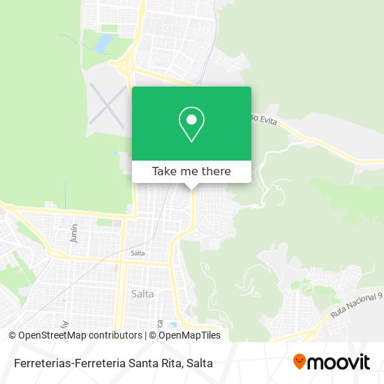 Mapa de Ferreterias-Ferreteria Santa Rita