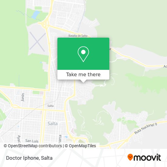 Doctor Iphone map