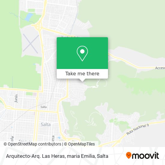 Arquitecto-Arq. Las Heras, maria Emilia map