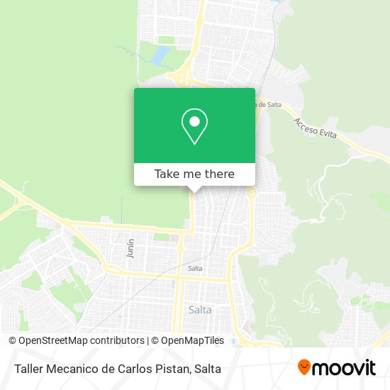 Mapa de Taller Mecanico de Carlos Pistan