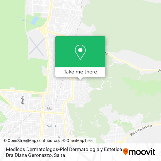 Medicos Dermatologos-Piel Dermatologia y Estetica Dra Diana Geronazzo map