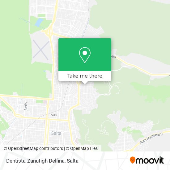 Dentista-Zanutigh Delfina map