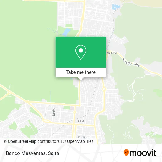 Banco Masventas map