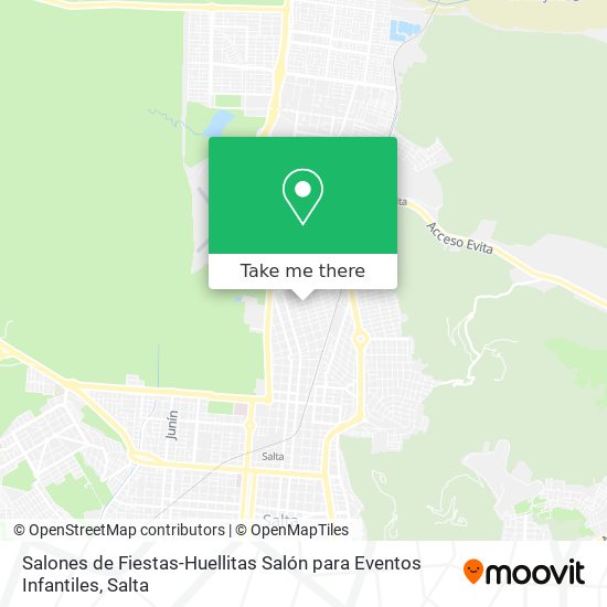 Salones de Fiestas-Huellitas Salón para Eventos Infantiles map