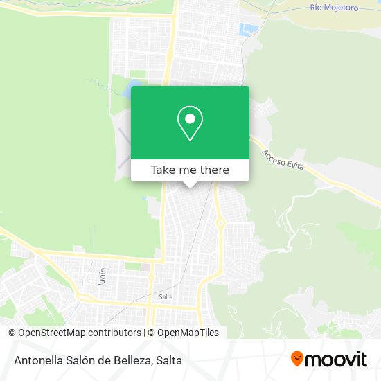 Antonella Salón de Belleza map
