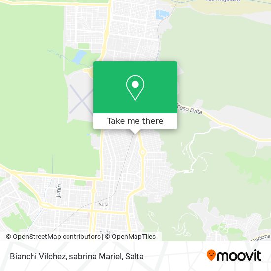 Bianchi Vilchez, sabrina Mariel map