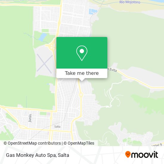 Gas Monkey Auto Spa map
