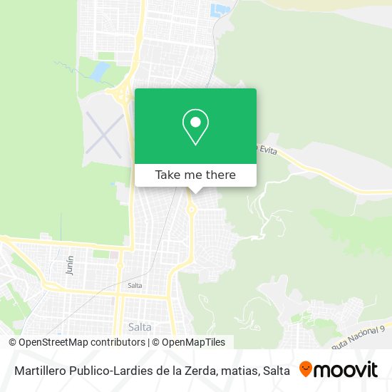 Martillero Publico-Lardies de la Zerda, matias map