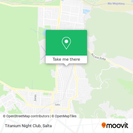 Mapa de Titanium Night Club