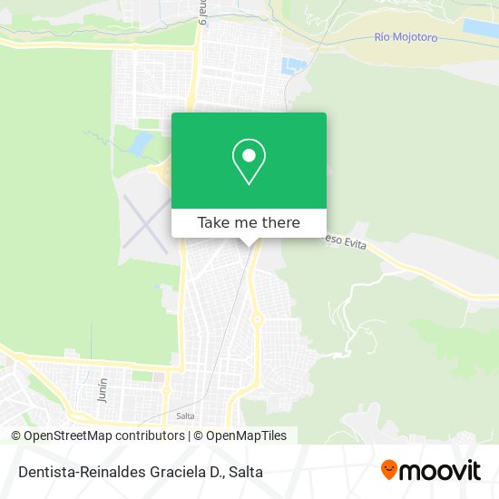 Dentista-Reinaldes Graciela D. map