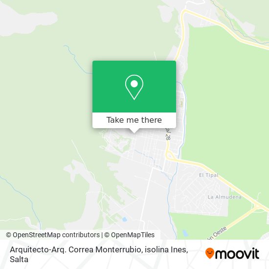 Arquitecto-Arq. Correa Monterrubio, isolina Ines map