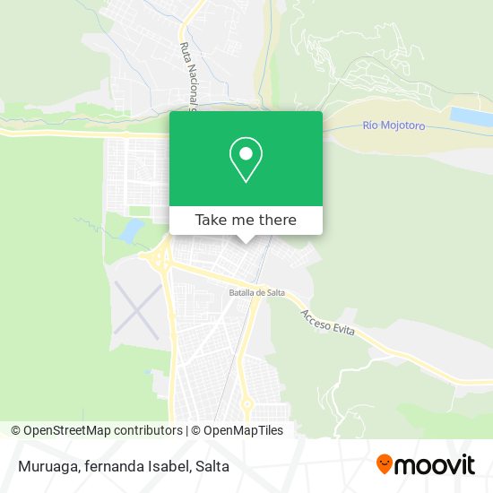 Mapa de Muruaga, fernanda Isabel