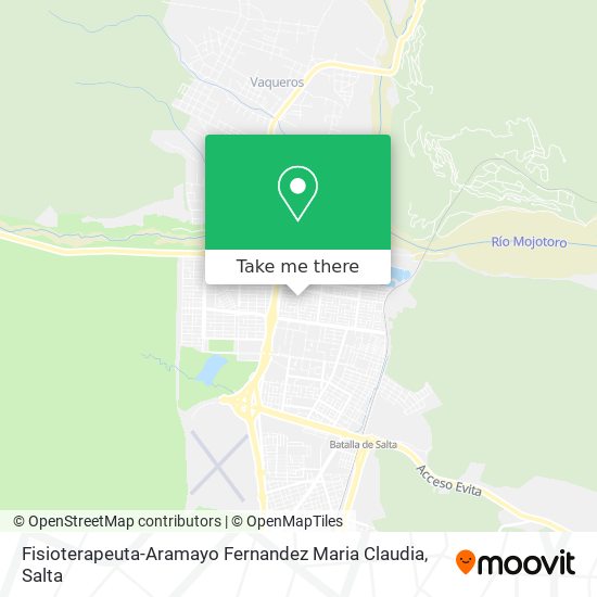 Fisioterapeuta-Aramayo Fernandez Maria Claudia map