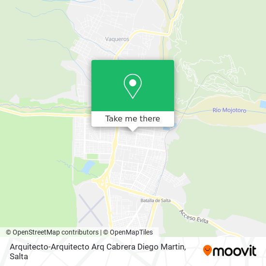 Arquitecto-Arquitecto Arq Cabrera Diego Martin map