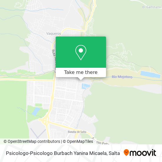 Mapa de Psicologo-Psicologo Burbach Yanina Micaela