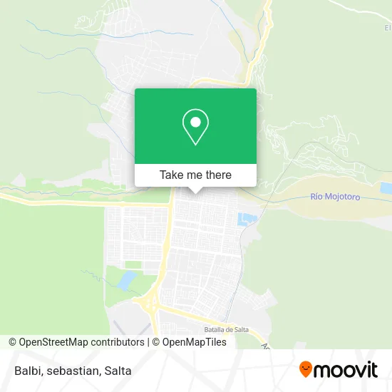 Balbi, sebastian map