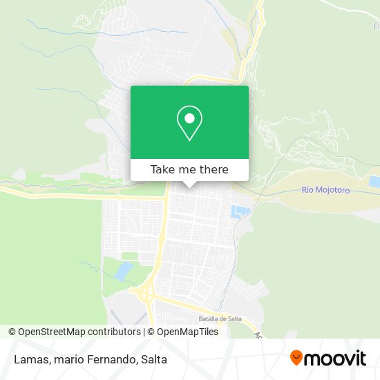 Mapa de Lamas, mario Fernando