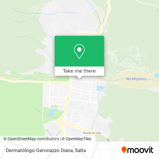 Dermatólogo-Geronazzo Diana map