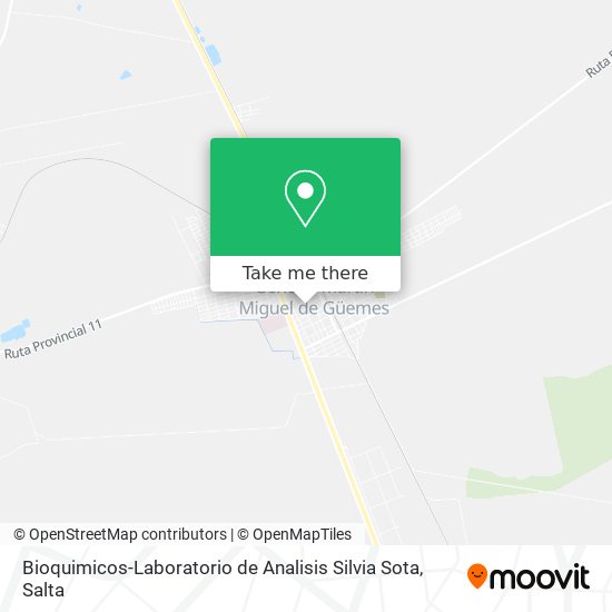 Bioquimicos-Laboratorio de Analisis Silvia Sota map
