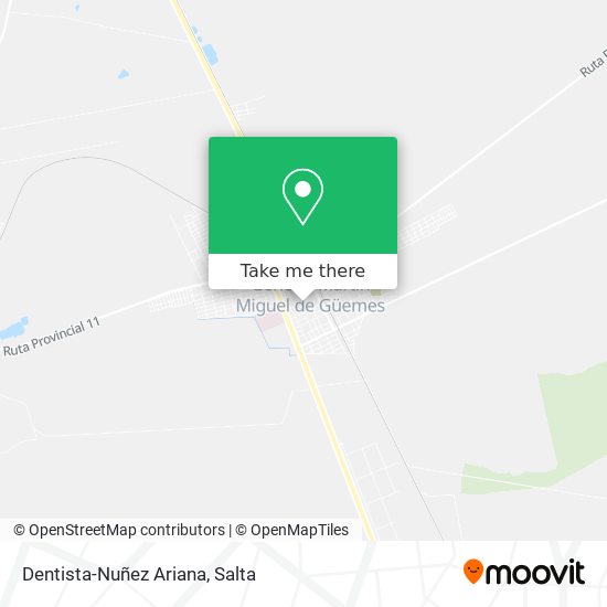 Dentista-Nuñez Ariana map