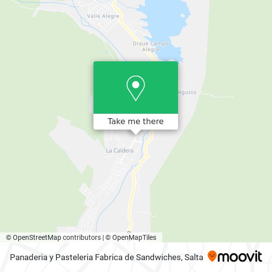 Panaderia y Pasteleria Fabrica de Sandwiches map