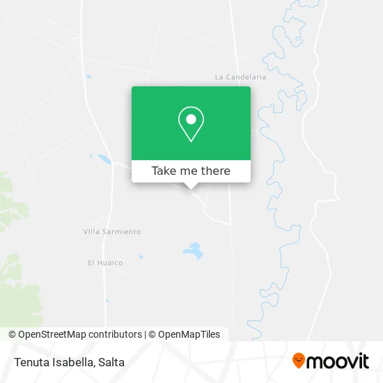 Tenuta Isabella map