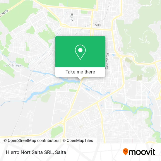 Hierro Nort Salta SRL map