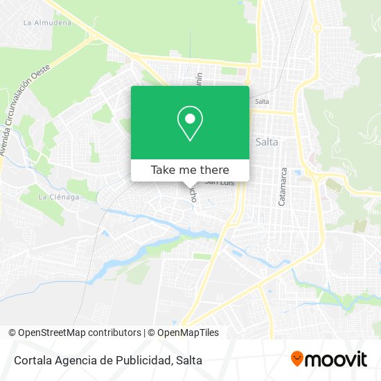 Cortala Agencia de Publicidad map