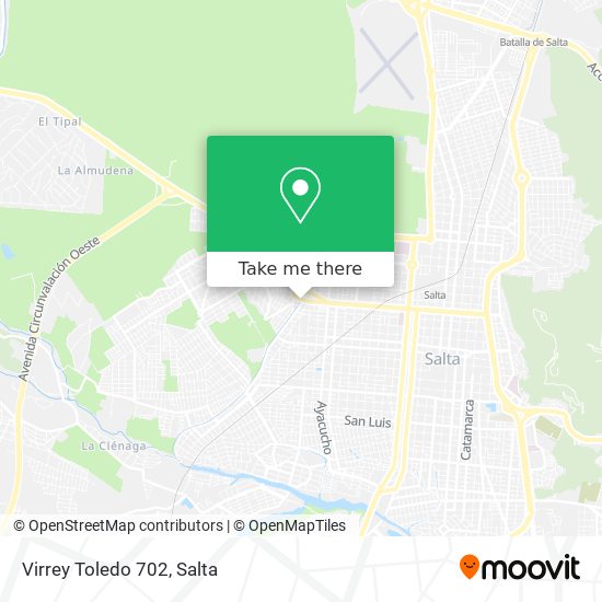 Mapa de Virrey Toledo 702