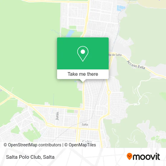 Salta Polo Club map