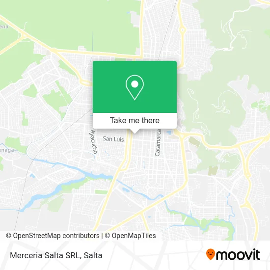 Merceria Salta SRL map