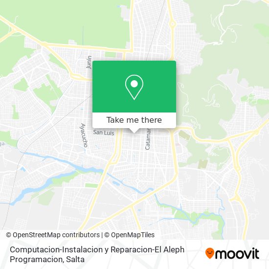 Mapa de Computacion-Instalacion y Reparacion-El Aleph Programacion