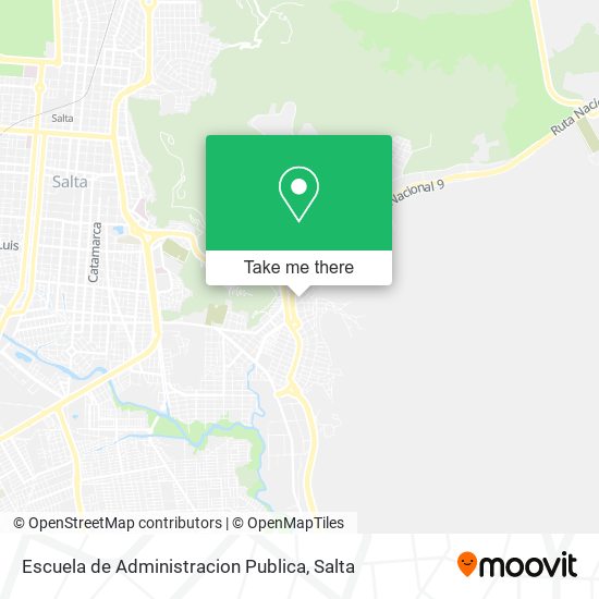 Escuela de Administracion Publica map