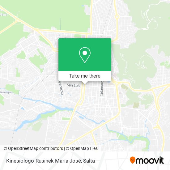 Kinesiologo-Rusinek María José map