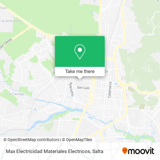 Max Electricidad Materiales Electricos map